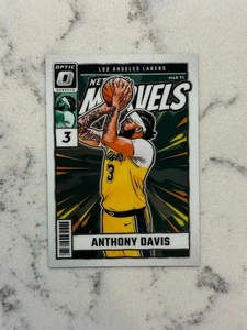 2024 DONRUSS OPTIC ANTHONY DAVIS NET MARVELS LAKERS - Picture 1 of 2