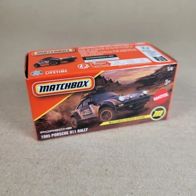 Porsche 911 Rally Super Chase Power Grabs 1985 Matchbox 2026  Foto 1 de 3