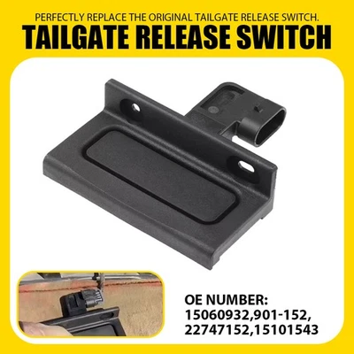 For 2006-2011 Chevrolet HHR,04-05 GMC Envoy XUV Tailgate Release Switch EXXI - Image 1 of 4