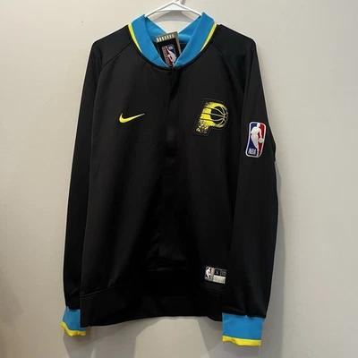 CHAQUETA NIKE DRI-FIT INDIANA PACERS CITY EDITION SHOWTIME CREMALLERA COMPLETA NEGRA Grande Foto 1 de 3