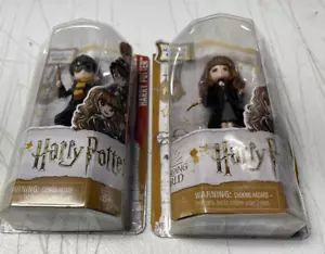 Wizarding World Of Harry Potter Harry & Hemione Granger Magical Minis 3" Dolls - Picture 1 of 1