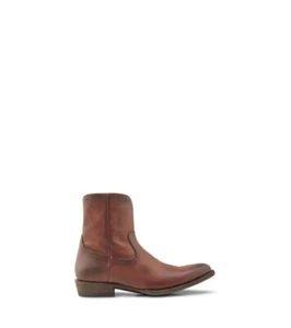Bota occidental Frye Austin para hombre con cremallera interior, coñac - cuero Renice - 8,5 m - Imagen 1 de 6