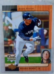 2007 Upper Deck SP Rookie Edition #249 RYAN BRAUN Brewers Rookie Baseball Card - Picture 1 of 2