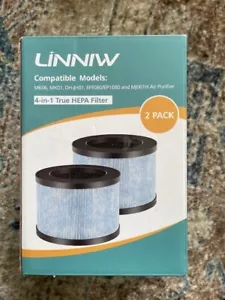MK06 MK01 True HEPA Replacement Filter Compatible with AROEVE MK01 MK06 Air - Picture 1 of 5