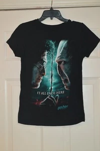 MAGLIETTA PROMO HARRY POTTER AND THE DEATHLY HALLOWS 2 FILM DONNA M VOLDEMORT - Foto 1 di 6