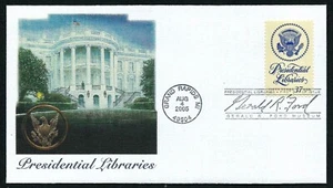 USA, SCOTT # 3930, FLEETWOOD FDC COVER OF PRESIDENTIAL LIBRARIES, WHITE HOUSE  - Picture 1 of 2