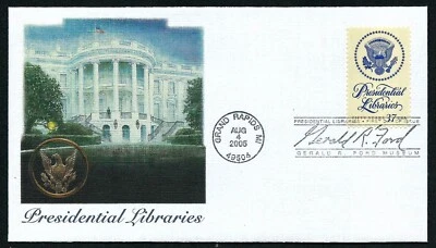 USA, SCOTT # 3930, FLEETWOOD FDC COVER OF PRESIDENTIAL LIBRARIES, WHITE HOUSE  - Image 1 of 2