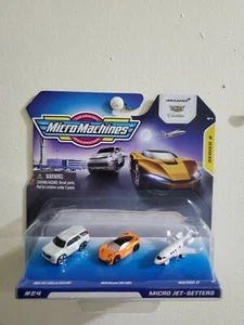 Micro Machines Jet-Setters Series 6 #24 McLaren 720S Cadillac Escalade Jet  New - Picture 1 of 2