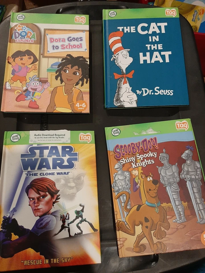 LeapFrog TAG reader book only 4 Book Bundle - Image 1 of 1