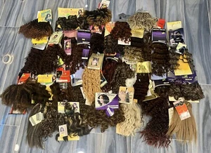 Human Hair Extensions Lot of 35 Brand New with Packaging! - Picture 1 of 3