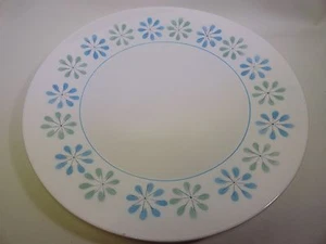 ATOMIC ERA MIKASA CERA STONE "ASTERIK" Charger Cake Plate Chop 12.5" 1963 RARE - Picture 1 of 5