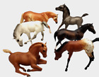 6 Breyer Horses, Spotted, Foal, Laying Down, Trot, Brown, Gray, White, Black USA