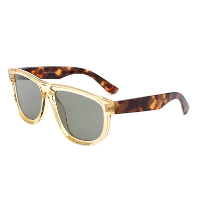 Gafas de sol redondas de gran tamaño para mujer - Elegantes gafas de sol de marco grande para exteriores Foto 1 de 4