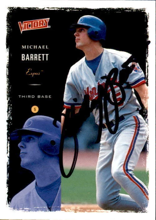 メジャーリーグ　カード　michael Barrett Amazon.com: 2005 Topps Series 1 Baseball #262 Michael Barrett