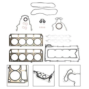 LS Gasket Set Kit &LS9 Head Gaskets Per GM Chevrolet LS1/LS6/LQ4/LQ9/4.8/5.3 Y1 - Picture 1 of 11