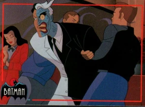 1993 Topps Batman The Animated Series #107 Two-Face - Picture 1 of 2