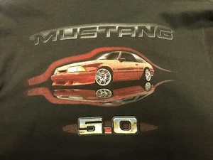 T-Shirt Mustang schwarz 5.0 L - Bild 1 von 5