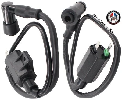 2 X Bobina de encendido para Kawasaki Brute Force Bayou 400 250 220 Prairie 360 400 300 Foto 1 de 4