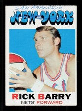1971-72 Topps Basketball #170 Rick Barry RC Rookie VG