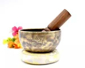 4 inches Full Moon Singing bowls - Palm size lunar Energy Singing bowls Nepal - Picture 1 of 5