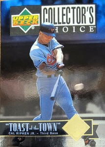  1997 Upper Deck Collector's Choice Toast of the Town #T7 Cal Ripken