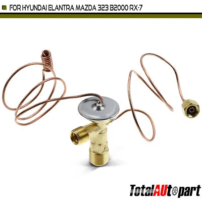 Válvula de expansión de aire acondicionado para Hyundai Elantra Mazda 323 1986-1990 626 B2000 Mitsubishi Foto 1 de 4