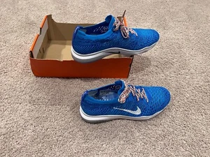 Nike Air Zoom Fearless City fly knit Sydney blue white swoosh lady's shoes 10.5 - Picture 1 of 13