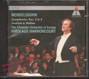 Mendelssohn: Symphonies Nos. 3 & 4 Scottish & Italians - Harnoncourt, Nikolaus - Picture 1 of 3