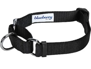 Blueberry Pet Essentials Black Sz L Large Classic Dog Collar  - Picture 1 of 3