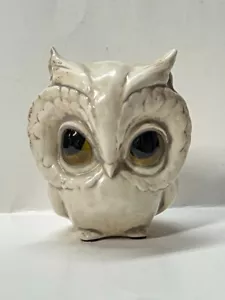 Vintage Freeman & McFarlin Potteries Ceramic Boho Owl Figurine B - Picture 1 of 9