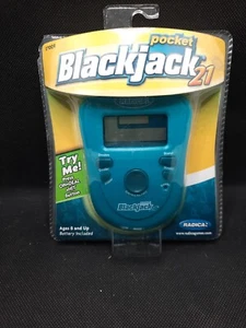 Radica Pocket Blackjack 21 Electronic Handheld Game, New in Package - Picture 1 of 2