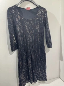 Princess goes Hollywood Kleid Paillettenkleid schwarz Gr. 40 gef - Bild 1 von 7