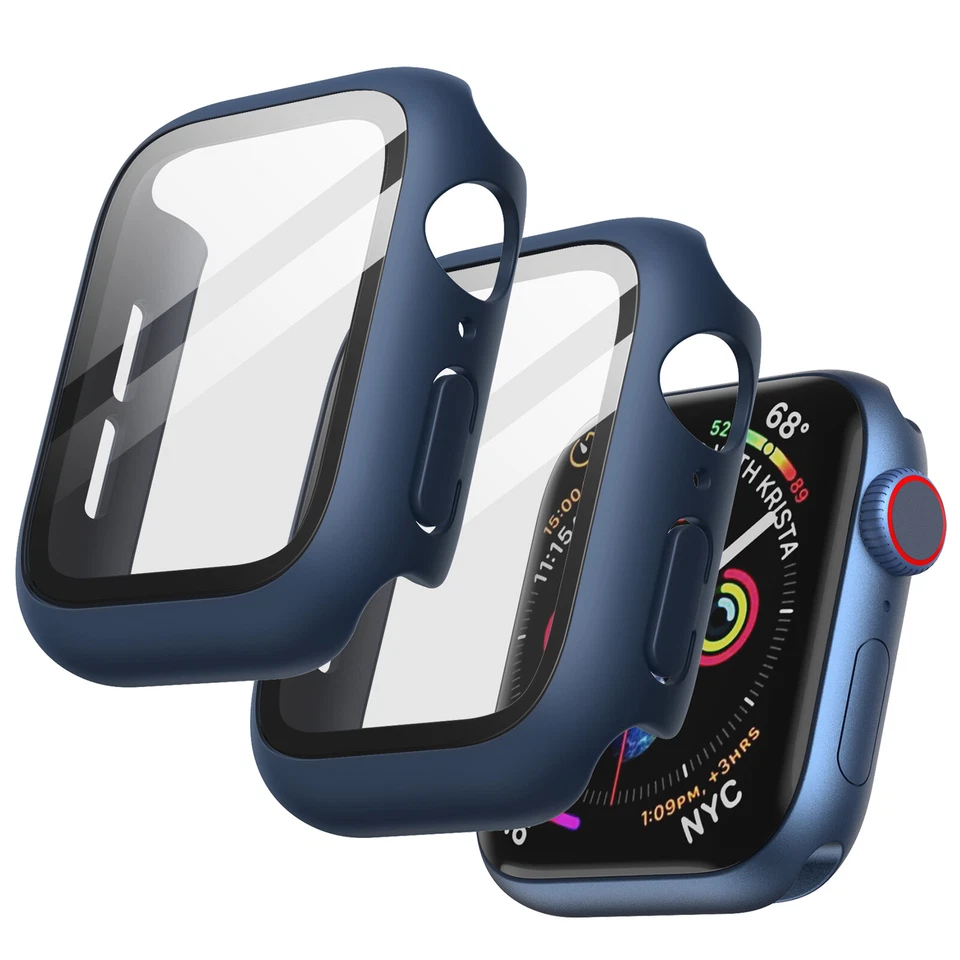 Funda con Protector de Pantalla para Apple Watch SE 3/2/1 / Series 6 5 4 40mm, Pack de 2 Foto 1 de 1