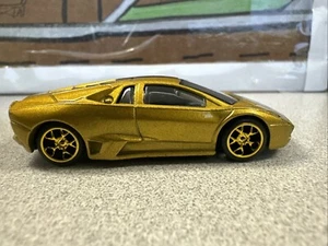 Hot Wheels Daytona 500 2013 World Race 3 Pack Gold Lamborghini Only Wheel Swap - Picture 1 of 17