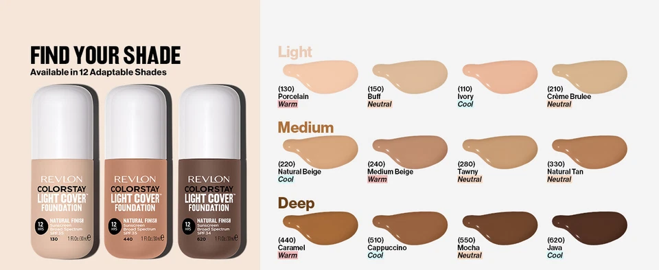 Revlon ColorStay Light Cover Liquid Foundation - Choose Your Shade Discontinued - Image 1 of 1