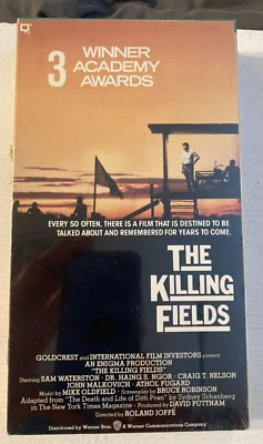 The Killing Fields VHS 1986 BRAND NEW SEALED Waterston Rare Tape - Image 1 of 3