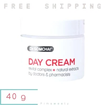 40 g Dr. Somchai Day Cream Daily Moisturizer Wrinkles Dullness Dark Spots Facial - Изображение 1 из 4