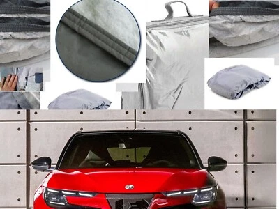 Telo Copriauto Telato Felpato per Alfa Romeo Junior anno 2025 Impermeabile Antig - Immagine 1 di 4