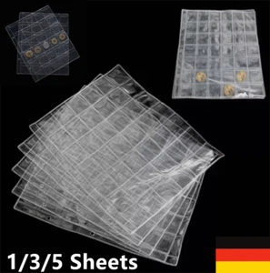 Monety Boki Ochraniacze Plastik 30 kieszeni Kolekcjoner Album Dostawa Uchwyt - Zdjęcie 1 z 15