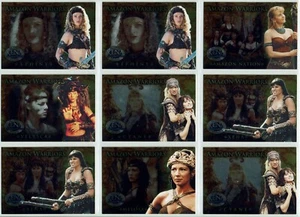XENA BEAUTY AND BRAWN AMAZON WARRIORS SET OF 9 - Picture 1 of 1