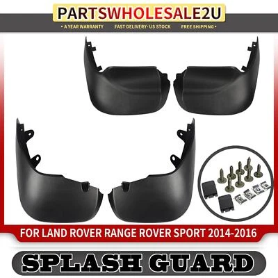4x guardabarros protectores contra salpicaduras para Land Rover Range Rover Sport L494 2014 2015-2018 Foto 1 de 4