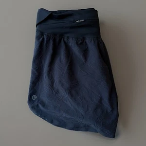 Lululemon Fast Free Shorts 4 Black Casual Sportswear Glam Athleisure Tennis - Picture 1 of 8