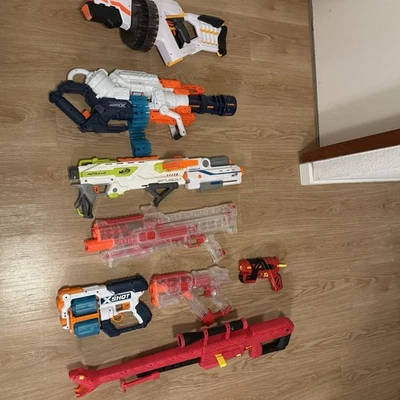 Spielzeugwaffen Konvolut / Teilweise mit Funktion / Bespielt - Bild 1 von 4