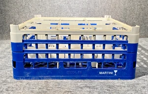 Vollrath Kunststoff 9 Komp Geschirrspüler Glasgestell Höhe 7" Martini - Bild 1 von 7