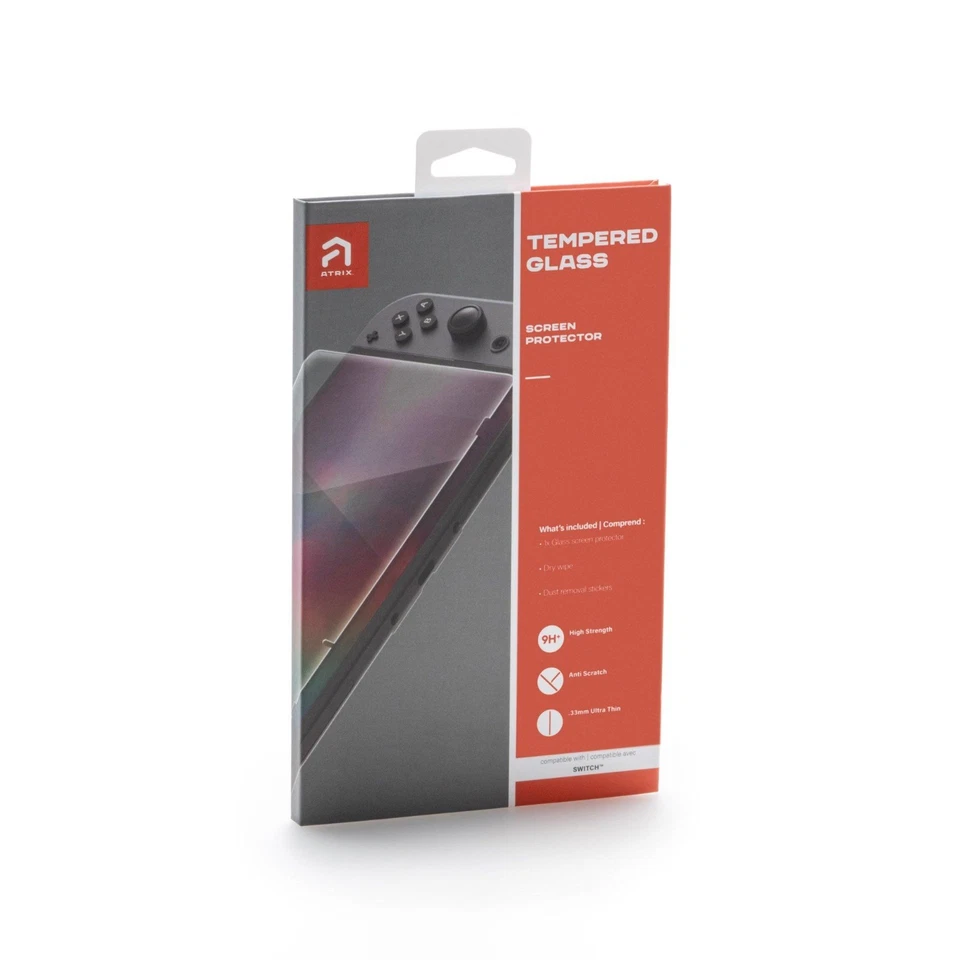 Nintendo Switch Tempered Glass Screen Protector (Atrix) - open box - Image 1 of 1