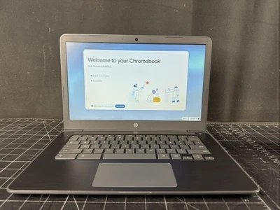 HP Chromebook 14-db0023dx - AMD A4-9120C - 4GB RAM - 32GB eMMC - Bild 1 von 4
