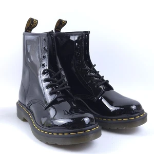 Womens Size 8 Dr Doc Martens 1460 BOOTS Pascal Leather COMBAT 11821 - Picture 1 of 8
