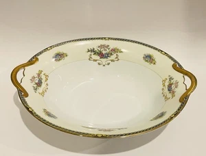 Vintage Noritake “Romance” Floral Pattern Oval Serving Bowl With Handles 76835 - Picture 1 of 5