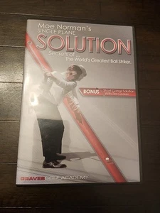 Single Plane Solution: Secrets of Moe Norman (DVD, 2-Disc Set) - Bild 1 von 2