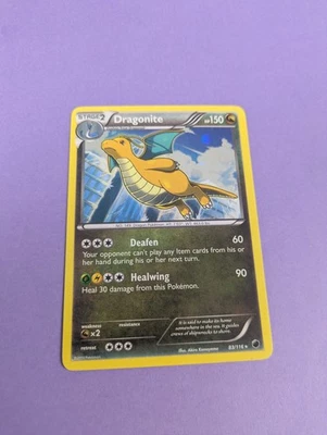 Dragonite - 83/116 - Holo Rare Plasma Freeze - Pokemon Card - NM - Image 1 of 3